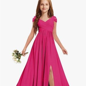 Elegant Pink Kids Dress